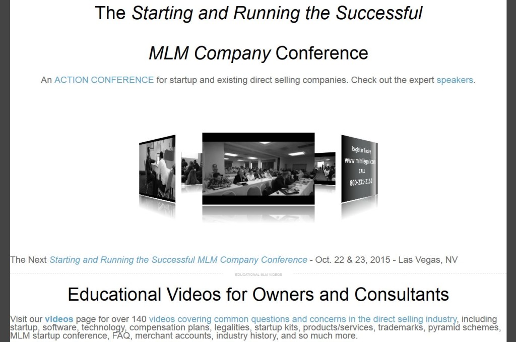 New MLMLegal.com Homepage