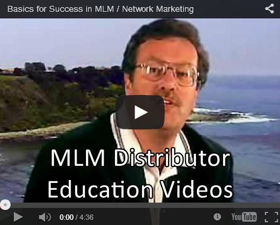 MLM Distributor Educational Videos